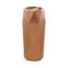 SDdPulse Trash Can Garbage Bin Diamond-Shaped Vertical Trash Can Large-Capacity Commercial Trash Can with Ashtray view 1