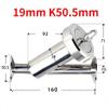 3/4" OD X 1.5" Tri Clamp Sanitary Y-Strainer Filter, 304 Stainless Steel, 20-1000 Mesh, 16 Bar Pressure, for Homebrew Beer, Dairy(600 Mesh) view 2