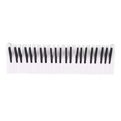 Piano Key Coat Rack, Nordic Style Piano Coat Rack Wall Mounted Coat Rack Hook Piano Key Design Wood Coat Hanger Wall Coat Racks with Hooks for Home