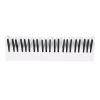 Piano Key Coat Rack, Nordic Style Piano Coat Rack Wall Mounted Coat Rack Hook Piano Key Design Wood Coat Hanger Wall Coat Racks with Hooks for Home view 1