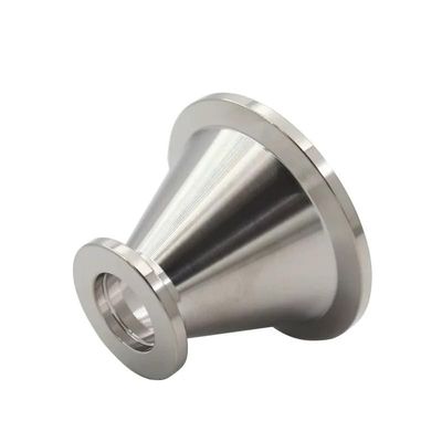 LXYLYX Fitting, KF50 to KF40 KF25 to KF16 KF10 Reducer Vacuum Fitting SS304 Stainless Steel Silver(KF50 to KF25)