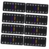 DECHOUS 8pcs Fermentation Thermometer Sticker Temperature Strip for Brewing Fermentation Jar view 1
