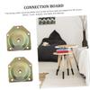 DIYEAH M8 Table Leg Connector Plates for Furniture Assembly view 3