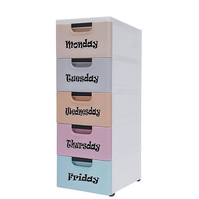Days of the Week Label Set | Teacher labels | Week day vinyl sticker set(Storage bin not included)