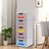 Days of the Week Label Set | Teacher labels | Week day vinyl sticker set(Storage bin not included) view 2