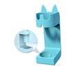 Alipis 1set Wall-Mounted Electric Toothbrush Storage Holders White Material Organizer for Bathroom Kitchen Compatible Electric Toothbrushes view 4