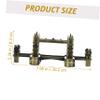 Alipis London Bridge Ornament Alloy Statue Tower Bridge Model Decorative Sculpture for Home view 2