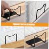MERRYHAPY 2pcs Iron Mattress Fixing Clips for Metal and Wood Bed Frames view 3