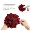 25PCS Hydrangea Artificial Flowers Silk Hydrangea Heads Flowers DIY Wedding Centerpiece Home Party Decoration(Blue) view 3