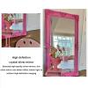 TBJEN Floor Mirror, Rectangle Full Length Mirror, Standing Mirror, Full Body Mirror, Large Mirror, Retro Flocking Carved Full-Body Mirror white-100 * 180CM view 2