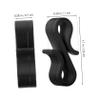 HAKIDZEL Gutter Clips 50pcs PP S Shaped Weatherproof Hooks for Christmas view 2