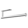 AYAUPGVQVC 2PCS Paper Towel Holder- Self Adhesive Or Drilling Under Cabinet Sticky Paper Towel Holder Wall Mount for Kitchen Bathroom Paper Holder view 1