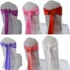 VGGBNG Wedding Chair Bows,Elegant Sashes, 10pcs Luxury Satin Bow Sash Wedding Chair Decoration Ribbon Band Craft Birthday Indoor/Outdoor Party Supplies(White) view 4