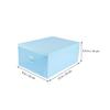 FONDOTIN Thickened Drawer-style Shoes Storage Container Sturdy Plastic Box Organizer for Closet Stackable Design for Easy Access and Organization Fit for view 2