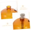 Cabilock Glass Oil Candle Refillable Oil Lamp for Indoor Use Clear Design Wick Contemporary Style for Dining and Home Decor Lighting view 3
