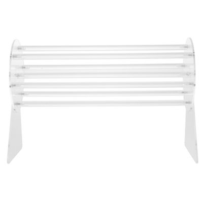 BESPORTBLE Rotating Acrylic Hairband Display Stand Claw Clip Organizer Sturdy Base for Jewelry Display