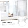 BESPORTBLE Rotating Acrylic Hairband Display Stand Claw Clip Organizer Sturdy Base for Jewelry Display view 4