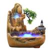 eexbz Water Fountains Indoor Mountain Water Fountain Ornaments Water Wheel Indoor Living Room Desktop Office Landscape Decorations Tabletop Fountain view 1