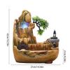 eexbz Water Fountains Indoor Mountain Water Fountain Ornaments Water Wheel Indoor Living Room Desktop Office Landscape Decorations Tabletop Fountain view 2