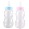 HEALLILY 2pcs Storage Bottles Candy Holder Milk Bottle Piggy Bank Caps for Coin view 1