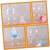 HEALLILY 2pcs Storage Bottles Candy Holder Milk Bottle Piggy Bank Caps for Coin view 4