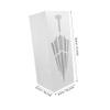 Happyyami Cute Iron Umbrella Stand with Decorative Design for Entryway High Capacity Metal Umbrella Holder for Easy to Clean and Stylish Rain Collection Bucket view 2