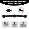 12pcs Air Fryer Magnet Silicone Buckles, 4 Long and 8 Round Air Fryer Magnets Accessories for Holding Parchment Paper to Prevent Paper Liner from Covering Food or Contacting Heating Element view 4