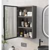 EHVYBDX Bathroom Wall Cabinet Side Cabinet Wall Cabinet with Glass Single Door Living Room Bedroom Powder Room Decorative Cabinet Kitchen Spice Storage Cabinet view 4