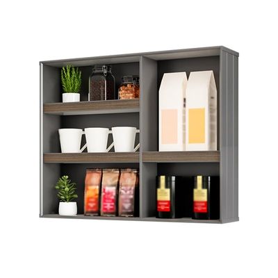 EHVYBDX Wall Cabinet Kitchen, Storage Cabinet Wall Mounted Organizer, Heavy Duty Open Wine Display Shelf for Bathroom Dining Room Living Room Decorative