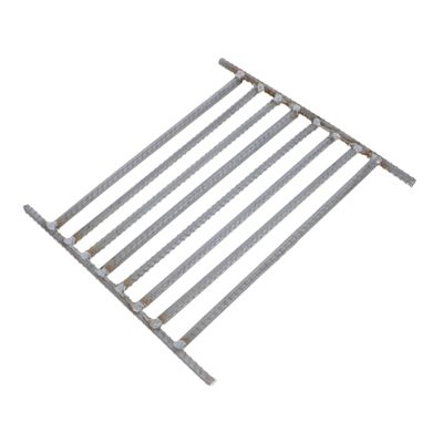 Abaodam Heavy Duty Fireplace Grate Heat Resistant Steel Cooking Grate for Fire Pit Durable Bar Grill Rack for Indoor Outdoor Barbecue for Wood Stoves and Campfires