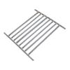 Abaodam Heavy Duty Fireplace Grate Heat Resistant Steel Cooking Grate for Fire Pit Durable Bar Grill Rack for Indoor Outdoor Barbecue for Wood Stoves and Campfires view 1