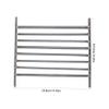 Abaodam Heavy Duty Fireplace Grate Heat Resistant Steel Cooking Grate for Fire Pit Durable Bar Grill Rack for Indoor Outdoor Barbecue for Wood Stoves and Campfires view 2