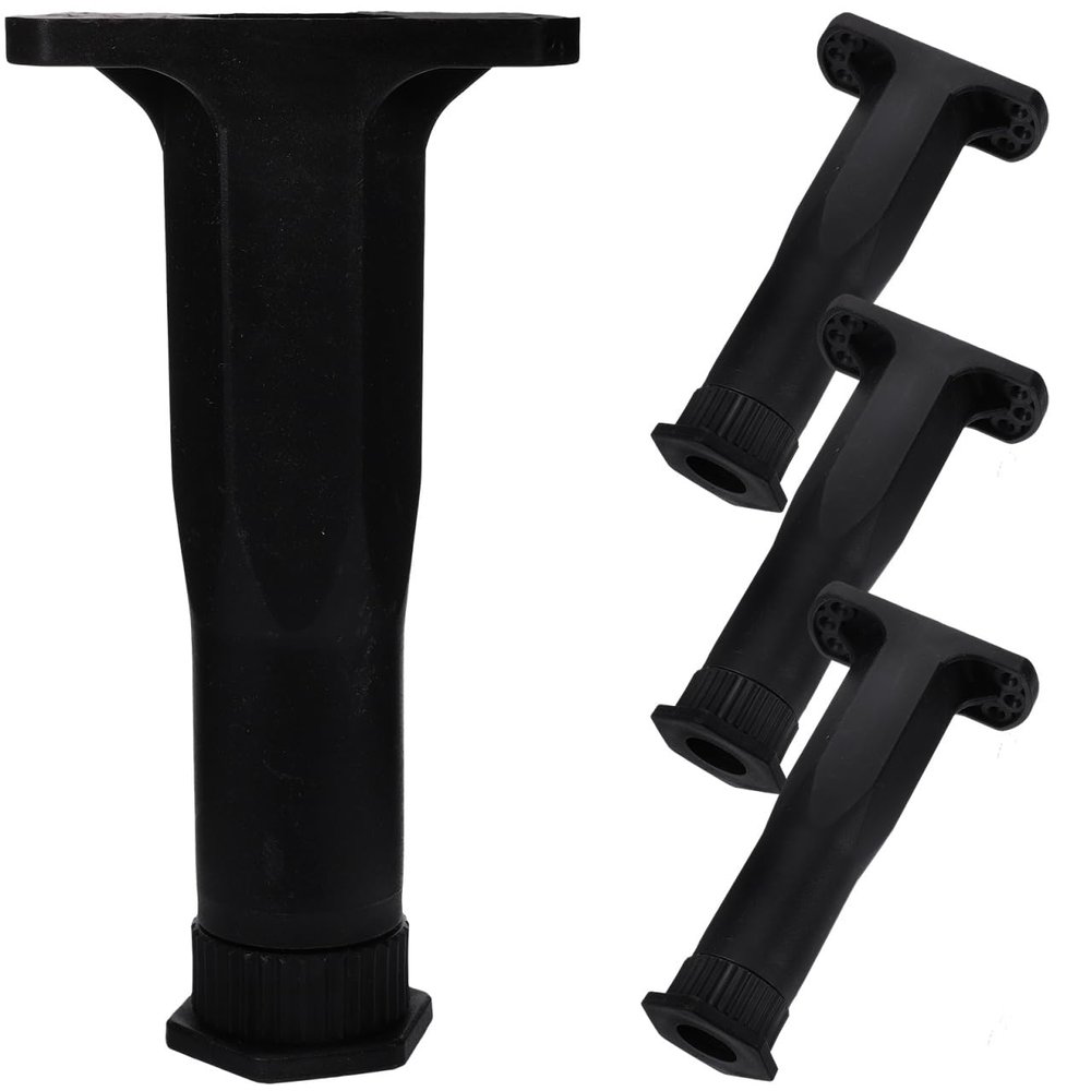 Homoyoyo 4pcs Bed Frame Support Legs Bed Feet Replacement Adjustable for Furniture