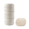 OZWANY 2-100M Macrame Cotton Cord Thread for Handmade Natural Cotton Macrame Rope DIY Craft Knitting Making Plant Hangers Wall Hangings(5mm 10meter) view 1