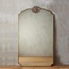 Full Length Mirror - Arch Floor Mirrors with Wooden Frame Free-Standing Wall Mounted or Leaning Large Bedroom Dressing Mirror 80 * 100CM view 1