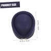 Homoyoyo Blue Woolen Flight Attendant Hat for Halloween Season Cosplay view 4