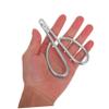 IMIKEYA Stainless Steel Nut Opener Tool for Pine Nuts Walnuts and Hazelnuts Multiuse Design for Easy Shelling and Safe view 3