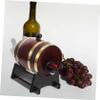 BRIGHTFUFU French Oak Barrel 3l Wooden Barrels for Wine Aging with Stand Beer Storage Bucket view 3