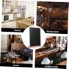 Angoily 1set Decorative Standing Chalkboard Sign Multi-Functional Tabletop Menu Display Smooth Edges for Weddings Cafes and Parties for Pricing and Events view 3