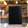 Angoily 1set Decorative Standing Chalkboard Sign Multi-Functional Tabletop Menu Display Smooth Edges for Weddings Cafes and Parties for Pricing and Events view 4