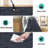 Runner Rug Washable 2x6 Seamless Circuit Gray Non-Slip Hallway Area Rug Indoor Outdoor Home Decor for Entryway Bathroom Kitchen Carpet Yoga Floor Mat view 4