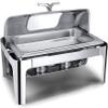 Chafing Dishes for Buffet, Food Warmer Chafing, Rectangle Chafing Dishes Buffet Hotel Cafeteria Heating and Holding Food, Energy Efficient and Easy to Clean, Large Capacity (9L) view 1