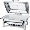 DRNHCS Food Warmer Electric Buffet Server Food Heater for Catering Events - Food Radiator for Party Buffet, Rectangular Roll Top Hot Pot Buffet Set, Water Pot, Hot Pot, Banquet, Christmas Catering view 1