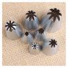 HDNSAUD 7pcs Cookies Tip Cream Decorating Tip Sets Pastry Tools Stainless Steel Piping Icing Nozzle Cupcake Head Dessert view 2