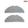 Compatible with Roborock S8 S8+ S8 Pro Ultra Robotic Vacuum Cleaner Parts Main/Side Brush Accessories Hepa Filter Mop Rags Dust Bags(Mop rags) view 2