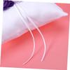 Alipis Wedding Ring Pillow and Flower Basket Set, 4pcs Satin view 2