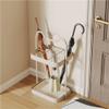 AXFCBDF Creative Umbrella Holder, Floor-Standing Umbrella Stand, Entrance Umbrella Drain Rack, Suitable for Corridors, Halls, Dormitories(Beige) view 1