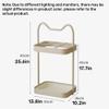 AXFCBDF Creative Umbrella Holder, Floor-Standing Umbrella Stand, Entrance Umbrella Drain Rack, Suitable for Corridors, Halls, Dormitories(Beige) view 2