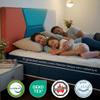 King Size Mattress 14 Inch Memory Foam Hybrid Mattress in a Box with Individually Pocketed Springs for Pressure Relief Medium Firm Feel Strong Edge Support Motion Isolation Bed in Box 180 Night Trial view 2