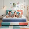 King Size Mattress 14 Inch Memory Foam Hybrid Mattress in a Box with Individually Pocketed Springs for Pressure Relief Medium Firm Feel Strong Edge Support Motion Isolation Bed in Box 180 Night Trial view 3